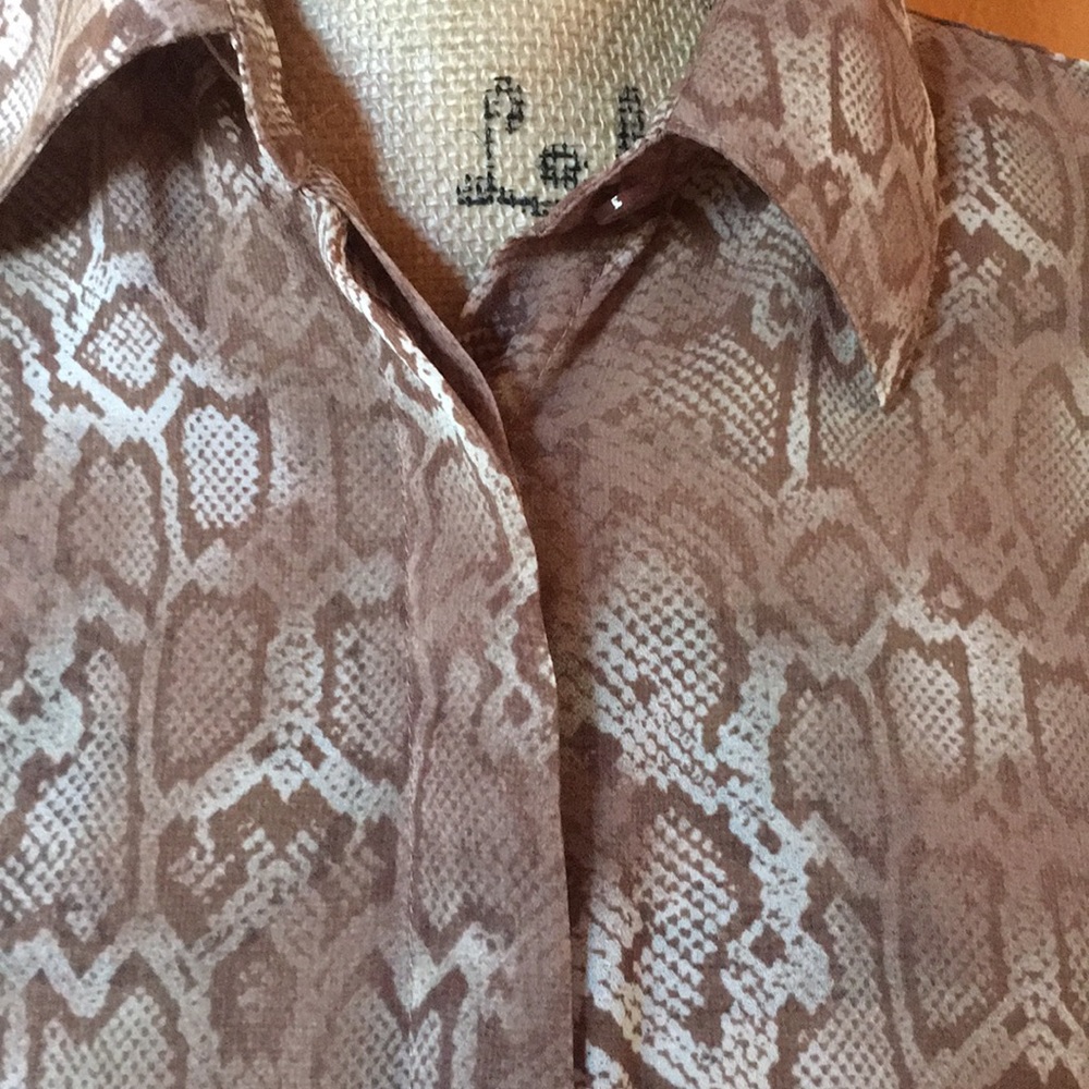 Printed blouse. - Picture 3 of 6